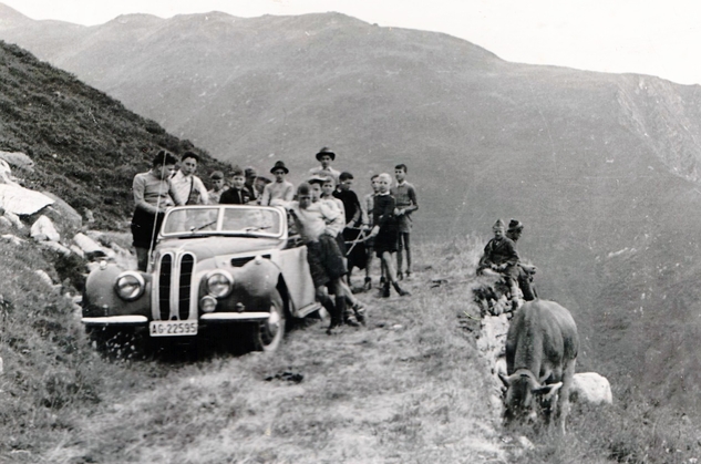 1952 war das Ziel des Jungwachtlagers die Galmihornhtte ob Mnster im Wallis.