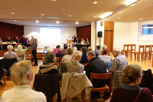 Kirchgemeindeversammlung vom 4. Juni 2024 in Brugg.
